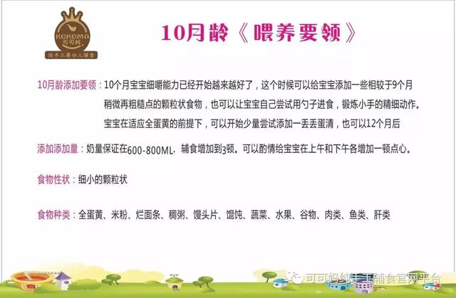 「辅食添加知识」6-24月龄喂养要领（建议收藏）
