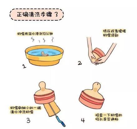 奶瓶只靠煮就能洗干净吗？可别小瞧洗奶瓶，这3个步骤缺1个也不行