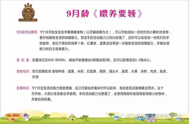 「辅食添加知识」6-24月龄喂养要领（建议收藏）