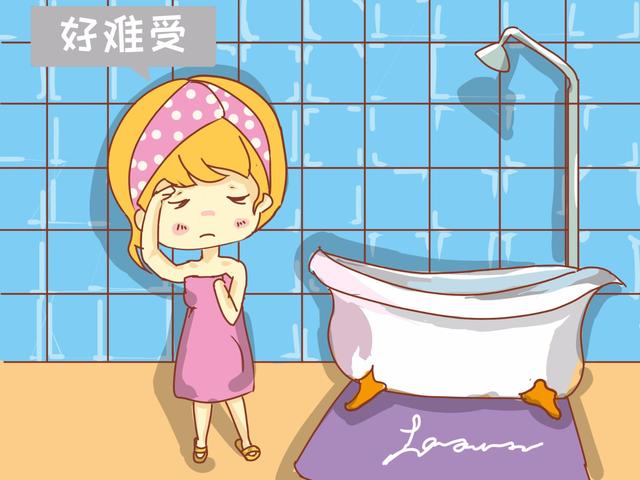 孕妈怀孕6个月，洗个澡差点导致“胎停”，怀孕的日常无小事