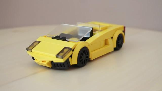 乐高应该这样玩，拼装兰博基尼LP560-4模型的方法（图解）
