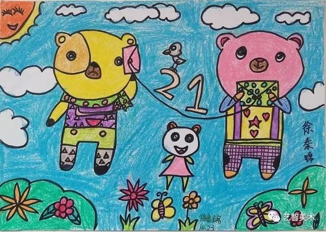 22条少儿美术教育理念~教你看懂儿童画