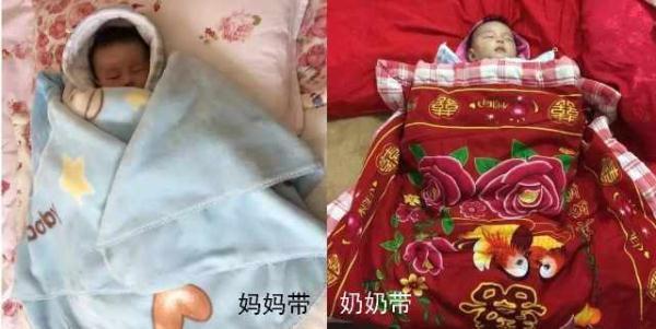 六张图告诉你：奶奶带娃和妈妈带娃的区别，看一张要笑一阵儿
