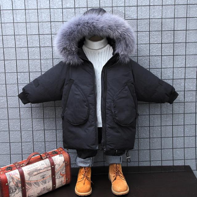 今年新款时尚儿童团棉服，款式新颖，超大毛领设计洋气又保暖