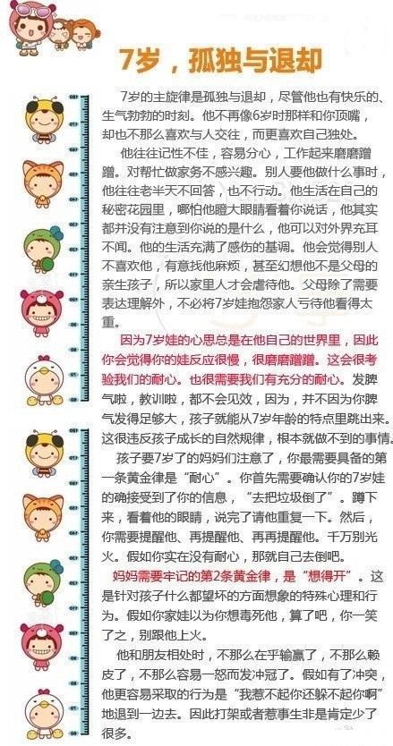 按年龄段管教孩子的最好方法