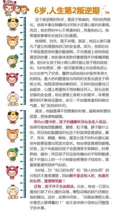 按年龄段管教孩子的最好方法