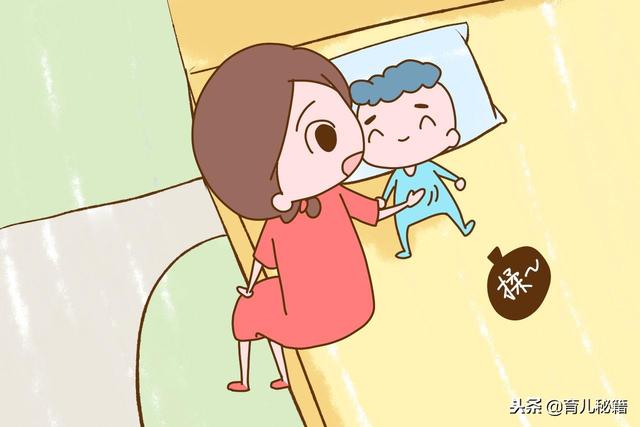 宝妈常抚摸孩子几个部位，孩子睡眠质量高，也利于发育