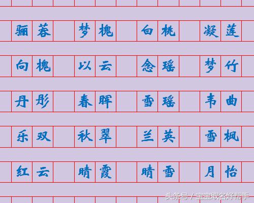 别给孩子起名“子涵紫萱”了，以下名字新颖好听，不重名