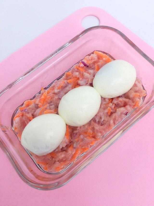 鸡蛋蒸肉饼新做法，2岁宝宝的营养午餐！
