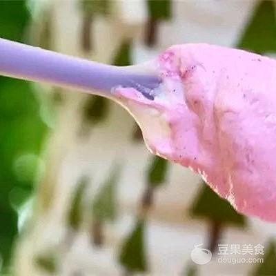 火龙果酸奶溶豆的做法
