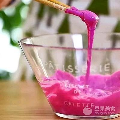 火龙果酸奶溶豆的做法