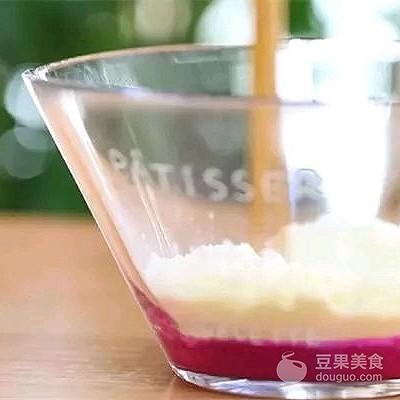 火龙果酸奶溶豆的做法