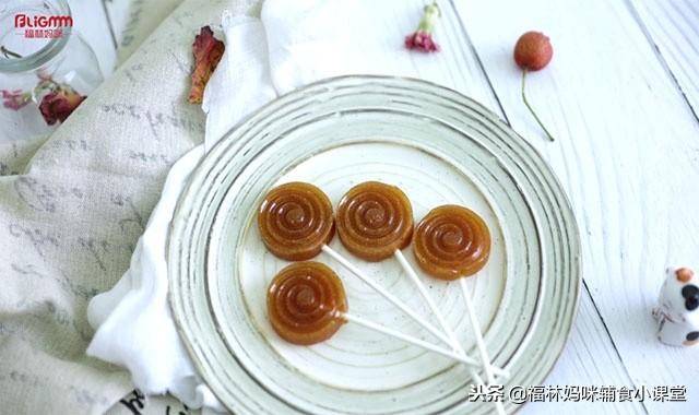 自制冰糖雪梨棒棒糖，无添加剂更健康，宝宝很爱吃