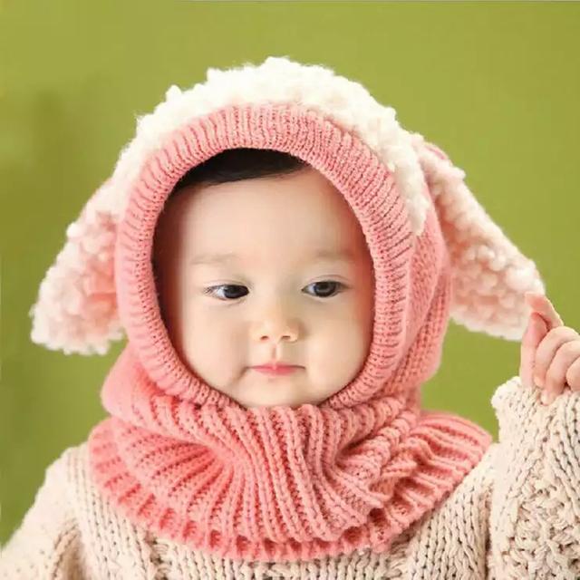 今年超流行的婴儿帽，既保暖又可爱，戴出去妈妈还倍有面子