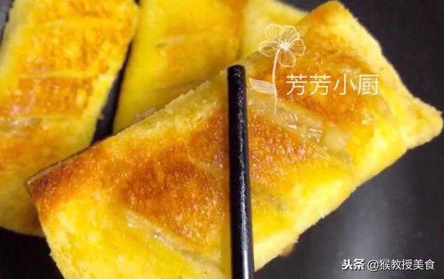 1个苹果1包吐司，快手点心，10分钟搞定孩子下午加餐，比买的好吃