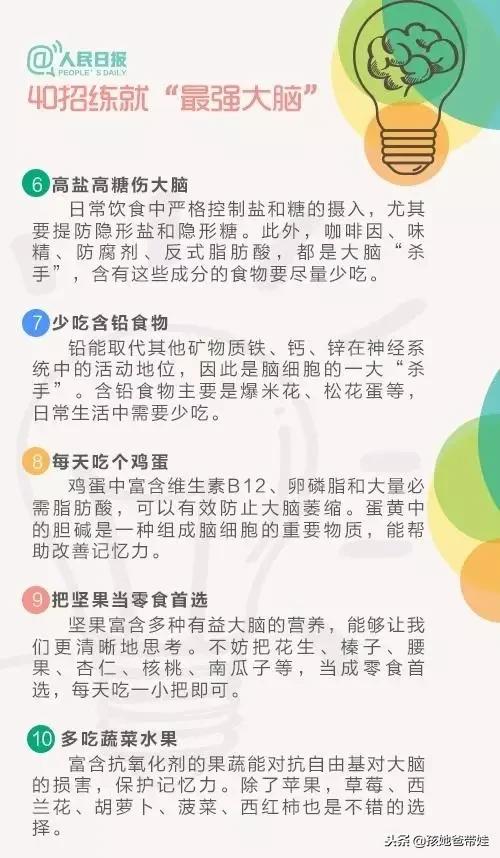 人民日报：给孩子买东西，不如给孩子一个好大脑