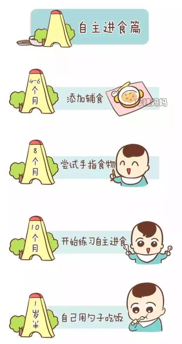 从6个月到2岁，宝宝饮食的8个技能点，每一步都很重要！