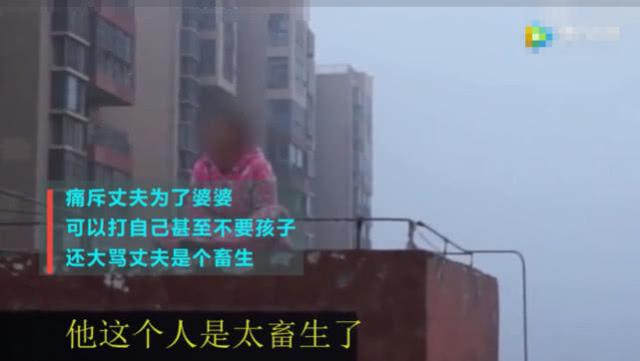 二胎孕妈楼顶哭诉被婆婆丈夫联合欺辱,丈夫下跪道歉,被劝快离婚