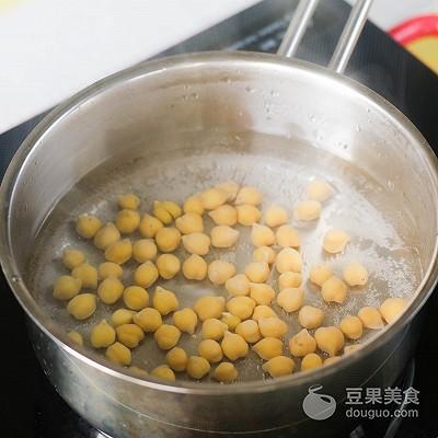 山药青菜鹰嘴豆浓汤——宝宝辅食