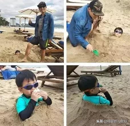 爸爸带娃集合，都不懂是爸带娃还是娃带爸了，宝宝心里苦