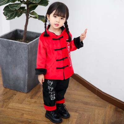 超可爱的拜年服，适合3-6岁宝宝，出门人见人夸