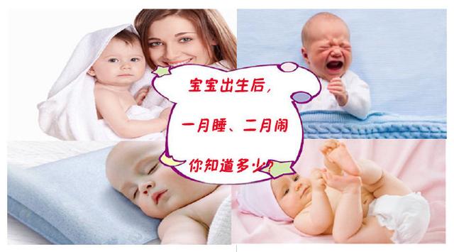 宝宝发育口诀：一月睡、二月闹、三月认人、四月翻身……