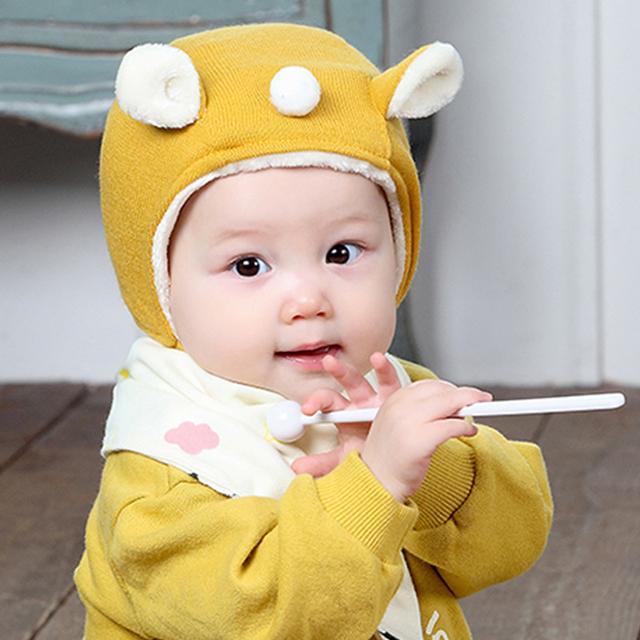 专为婴儿宝宝设计的护耳帽，保暖舒适又萌趣可爱，宝妈看到都想买