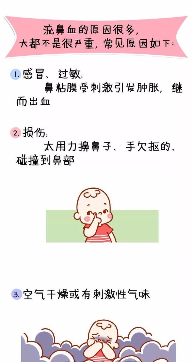孩子流鼻血，10个家长9个都用错了方法！