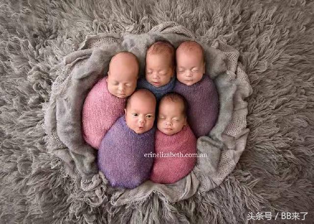 五胞胎在一起是什么景象，看完有没有暖到你？