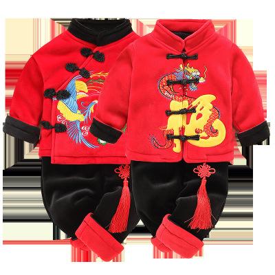 大年初一，给孩子穿这“宝宝装”拜年服，舒适又保暖，可爱萌萌哒