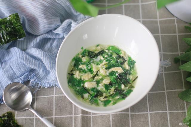 奶香苋菜鸡丝羹——宝宝辅食