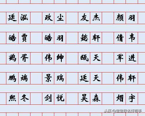 2019猪年给宝宝起名字，就用这些名字，受用一生！