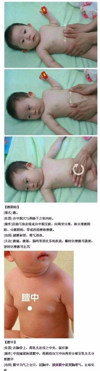 婴幼儿常见病的最强“克星”—小儿推拿大全！穴位很清楚很容易学