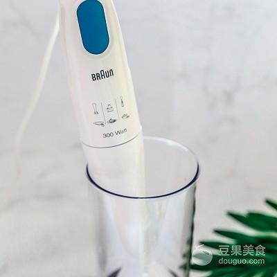 辅食日志｜紫薯泥米糊