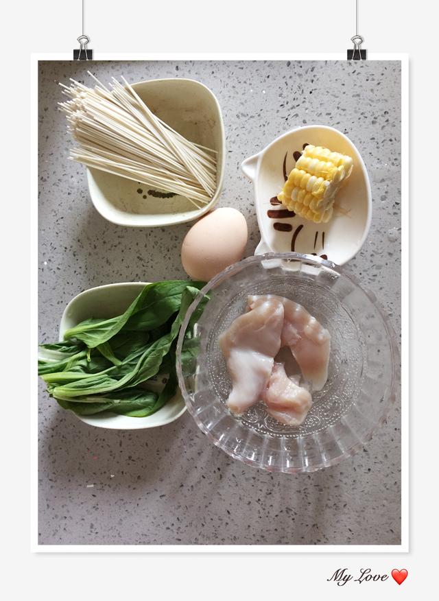 宝宝辅食-鸡肉时蔬面条球，每一口都有主食和荤素不怕营养不均衡