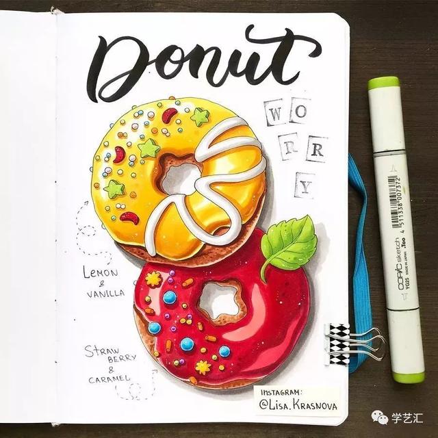 看完这些画，一定让你彻底爱上马克笔！