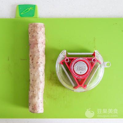 辅食日志｜山药泥米糊