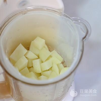 辅食日志｜菠菜土豆泥米糊