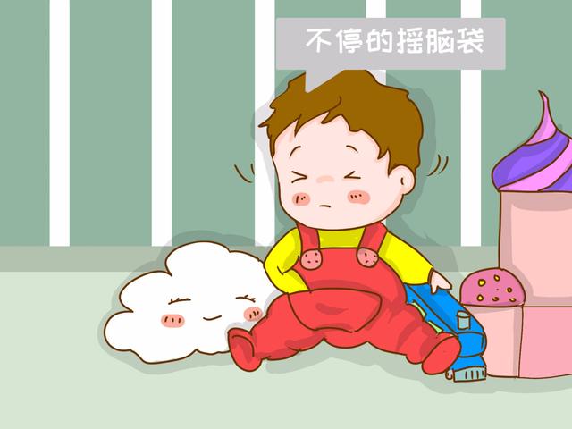 小宝宝为什么总爱晃脑袋，如果是后两种，可不是正常的现象