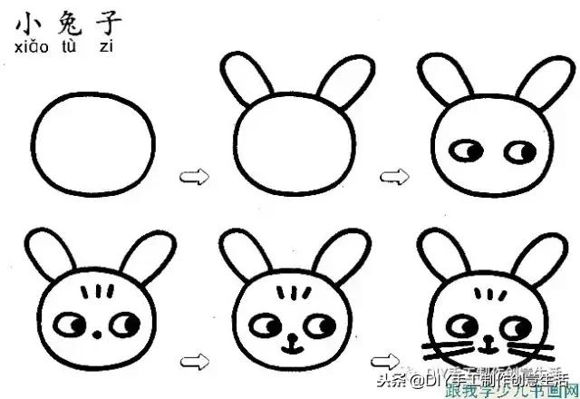 有趣又简单的简笔画｜花鸟房子