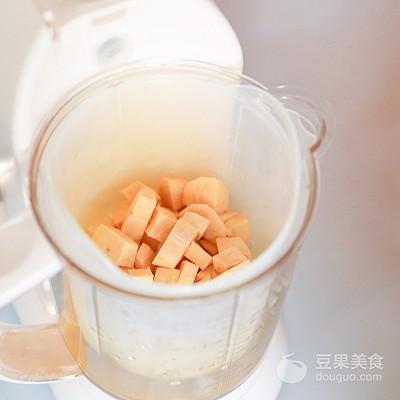 辅食日志｜西兰花红薯泥米糊