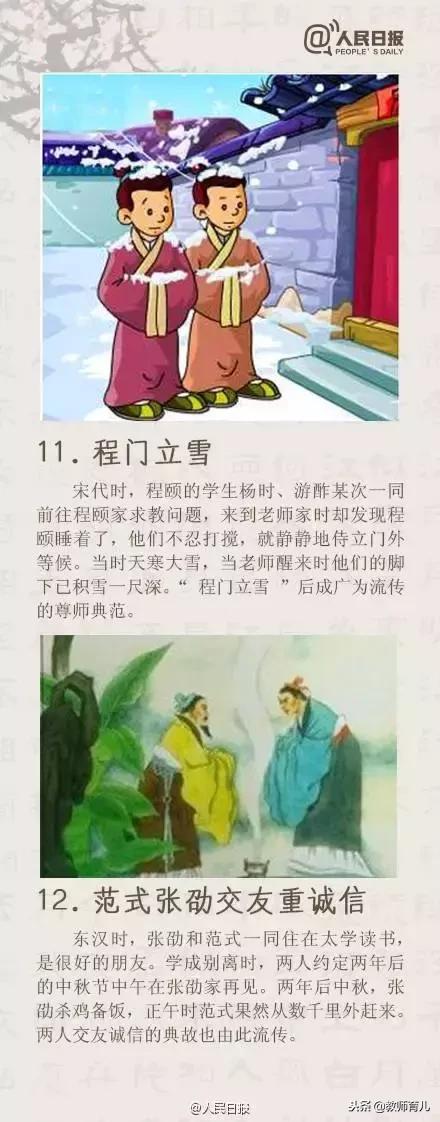 这16个道德典故，家长一定要讲给孩子听，可能影响孩子一生！