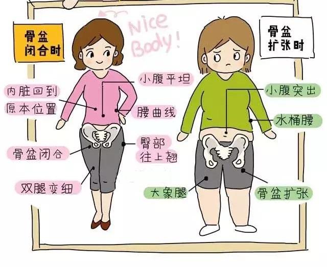 产后恢复，骨盆和盆底肌是重中之重，5招重回少女期