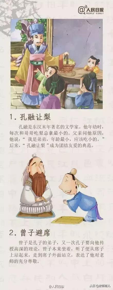 这16个道德典故，家长一定要讲给孩子听，可能影响孩子一生！