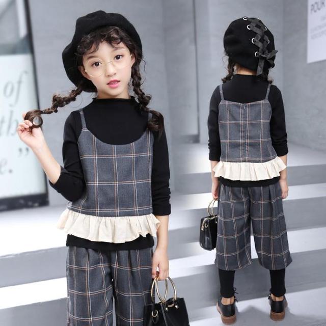 孩子的品味取决于妈妈，一套时尚儿童套装，让你的宝贝人见人夸