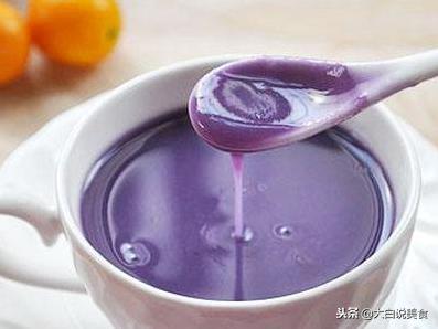教你用豆浆机做紫薯米糊，配方做法都告诉你，比早餐店卖的还好喝