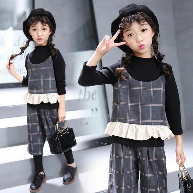 孩子的品味取决于妈妈，一套时尚儿童套装，让你的宝贝人见人夸