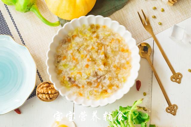 时蔬补铁粥-宝宝辅食