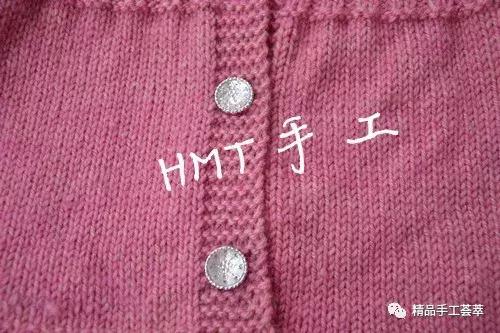 卡哇伊的3-4岁女童连帽开衫外套的织法图解和教程