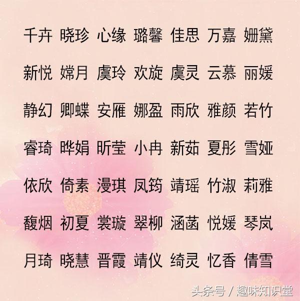教子一艺不如赐子一名，200个好听的小孩名字大全任你挑选